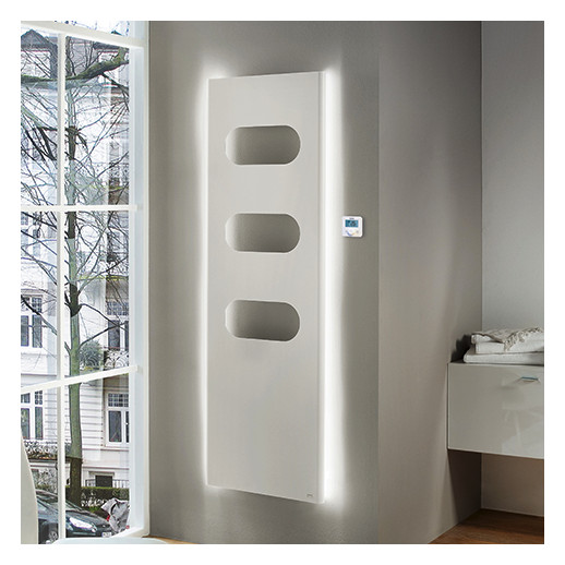 Bemm Planheizwand Plawa SPA Soft 1800 x 750 mm, edelweiß, rein elektrisch, pulverbeschichtet