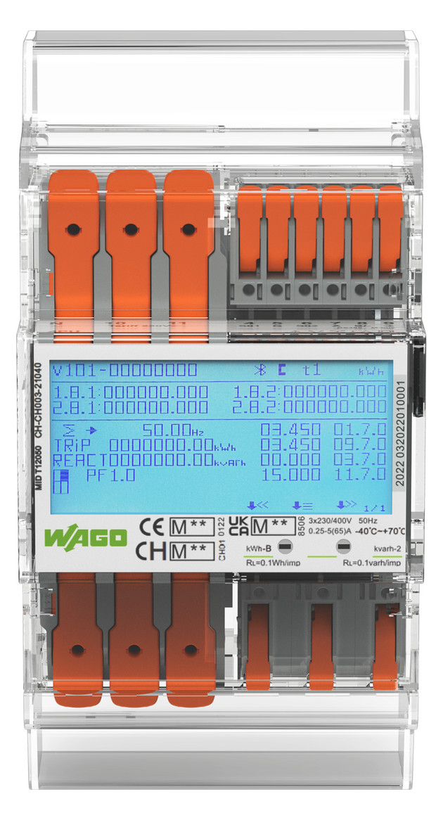Energie-Zähler direkt divS0 Tarifumsch verschiedene Blindleistung