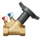 Oventrop Strangregulierventil Hydrocontrol V DN 32, PN 25, beiderseits Innengewinde, Messing