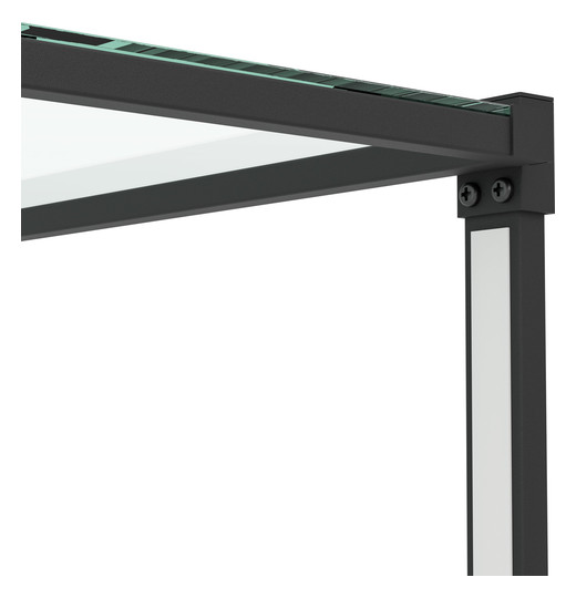 EGLO LED-Tischleuchte Schwarz/Klar 99597 