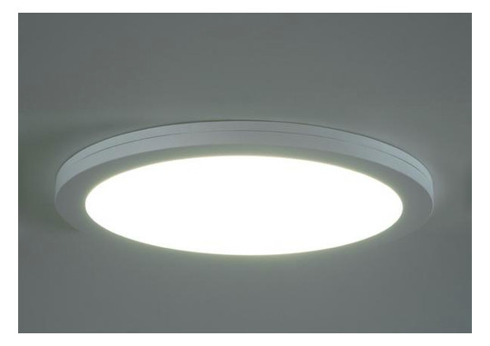 LED-Einbauleuchte MOON 24W 3000-6000K ws 2345lm Konv Dimmung Phasenabschnitt IP20