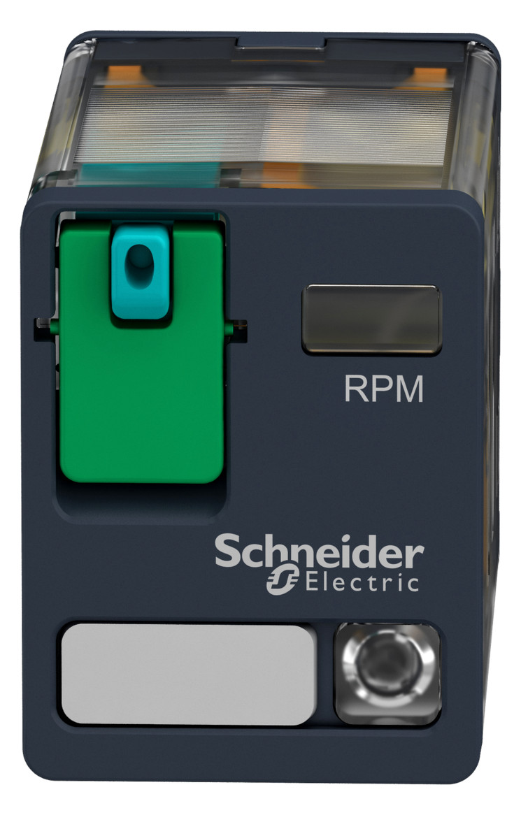 Schaltrelais 2W IP20 14x27x43mm Steckanschl