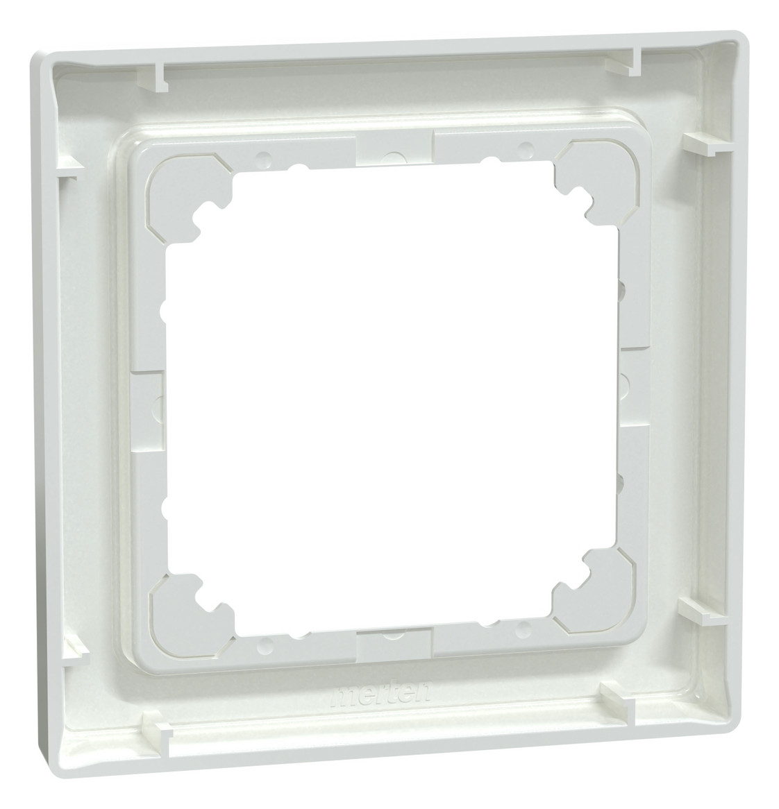 Rahmen 1f akws glz M-SMART Kst f.GEB-K aktivweiß Unterputzmontage Thermopl Rahmen 1f akws glz M-SMART Kst f.GEB-K aktivweiß Unterputzmontage Thermopl