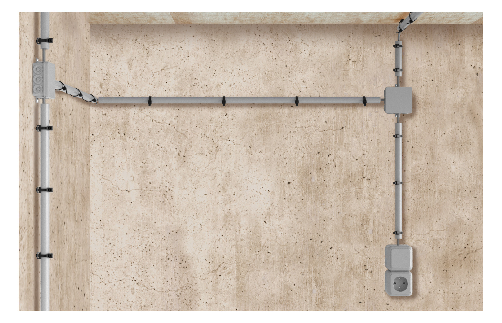 Bild Kabelbinderdübel FCTP-W weiß fischer-2