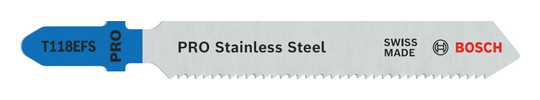 BOSCH-Stichsägeblätter Basic for Inox - T118EFS...