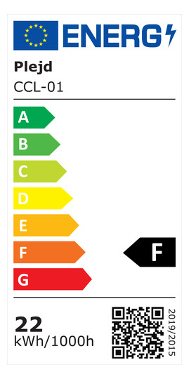 PLEJD Deckenleuchte sw IP44     CCL-01-B 