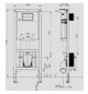 Sanit WC-Montageelement INEO PLUS 450S 1120/450 mm, mit Fresh Box Wandhalter