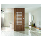 Zehnder Design-Elektroheizkörper Yucca Asym YAER-090-50/GD 872 x 478 mm, Concrete grey