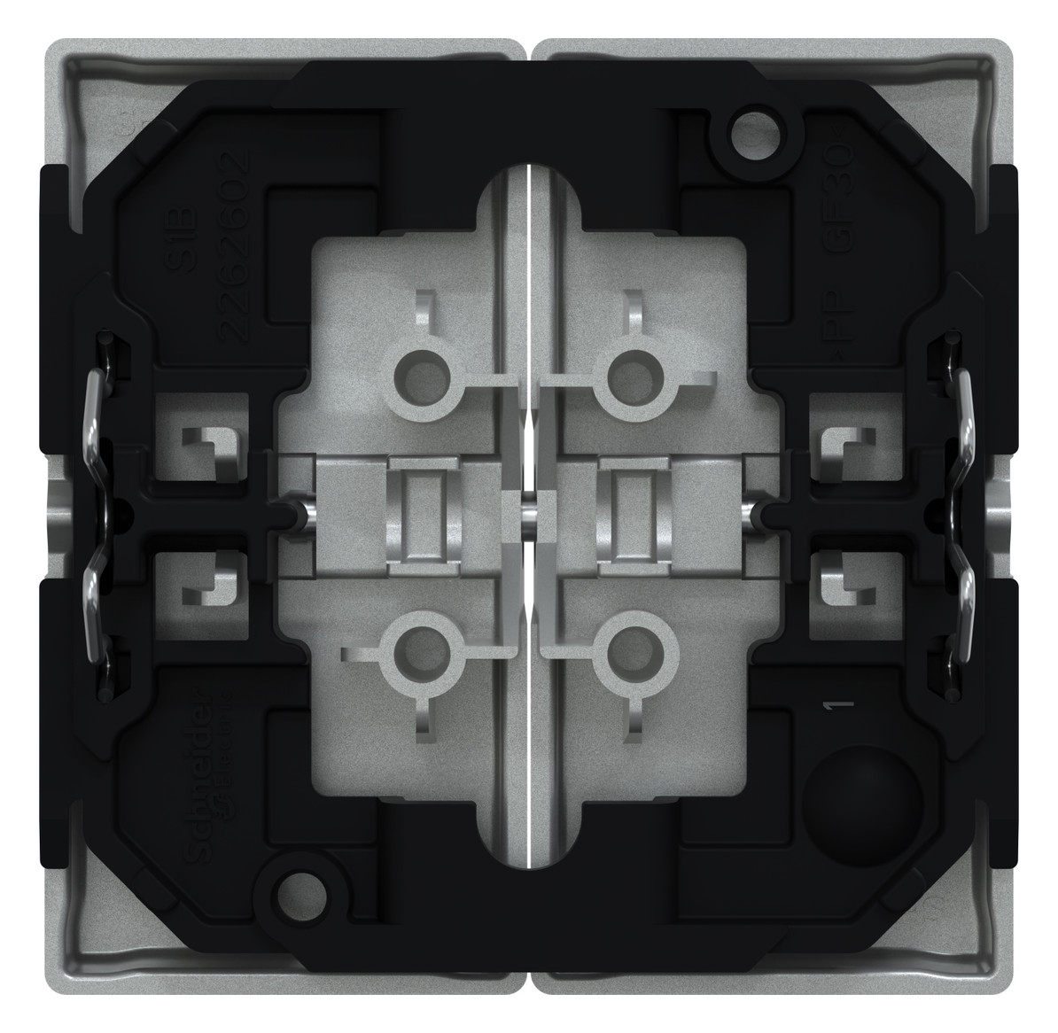 Wippe Serien Schalter System M alu mt Geeignet für Bussystem-Tasterankopplung