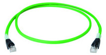 Patchkabel Cat6A 15m gn S/FTP RJ45 AWG26