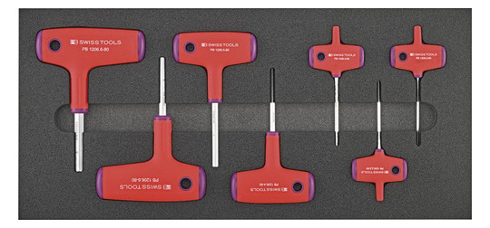 Werkzeugmodul 1/3 - 7-teilig, PB-T-Griff...