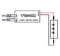 LED-Steuerung 2,8-7W 350mA 20V IP20 DALI Dimmung DALI Kstgeh dyn 130x42x22mm