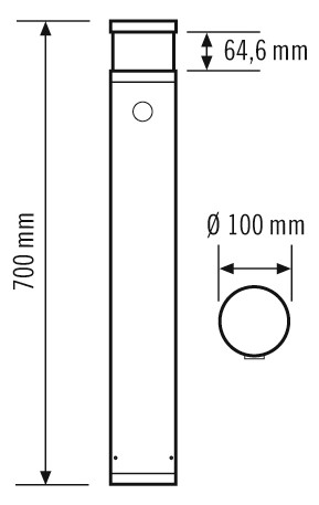 Esylux ALVA BL 700/100 TR     EL10821196 