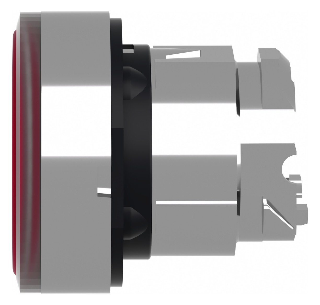 Drucktaster Front 1f rt bel.b Ø22,5mm rnd Geeignet für Beleuchtung IP66