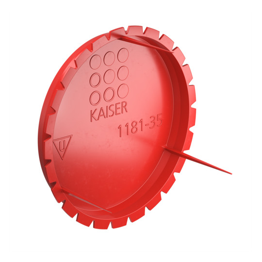 Signaldeckel Kst Ø35mm Steckdeckel rnd