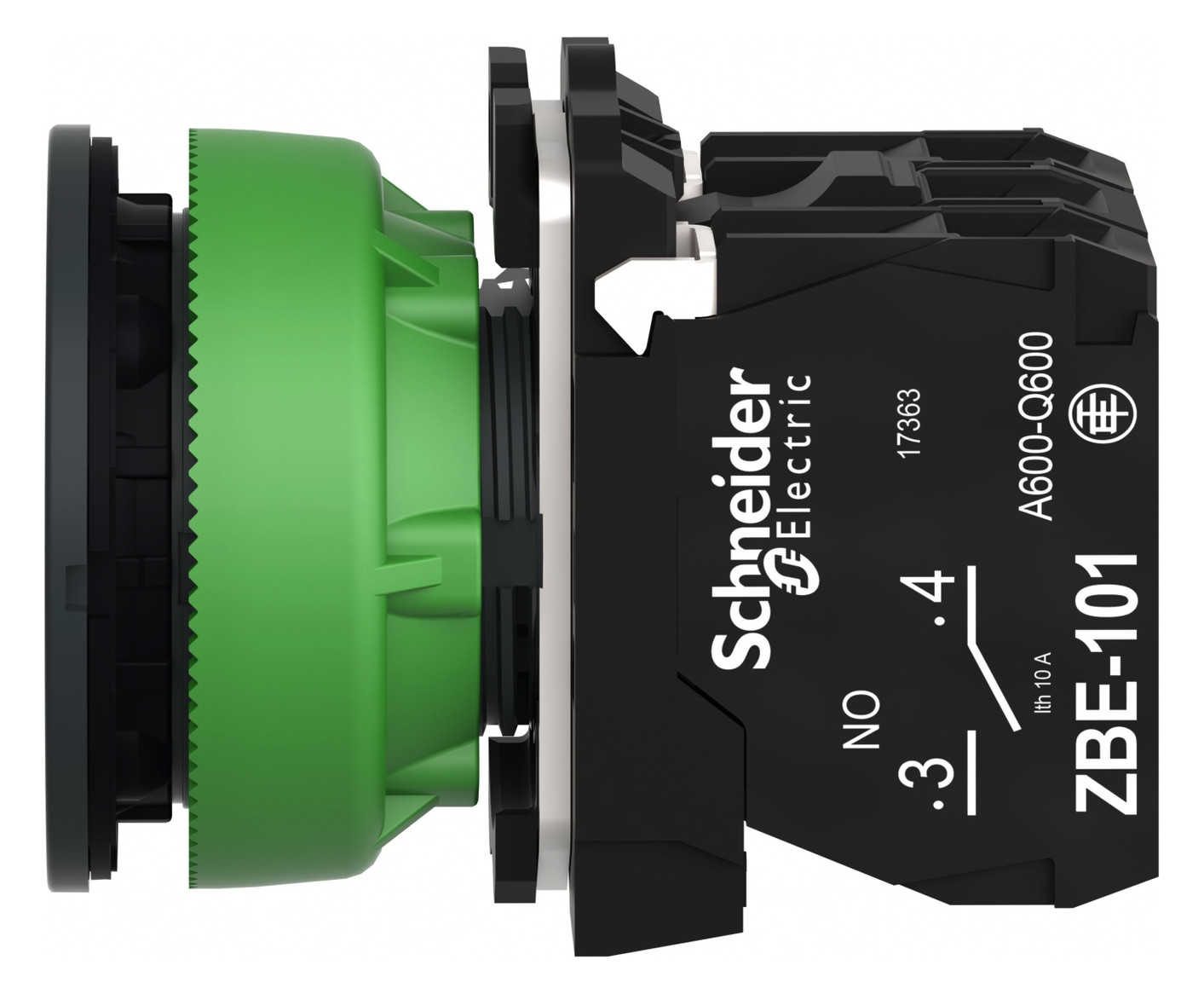 Drucktaster 1f rt Harmony XB5 rnd Ø30mm 1S 1Ö IP66 fl Geeignet für Beleuchtung