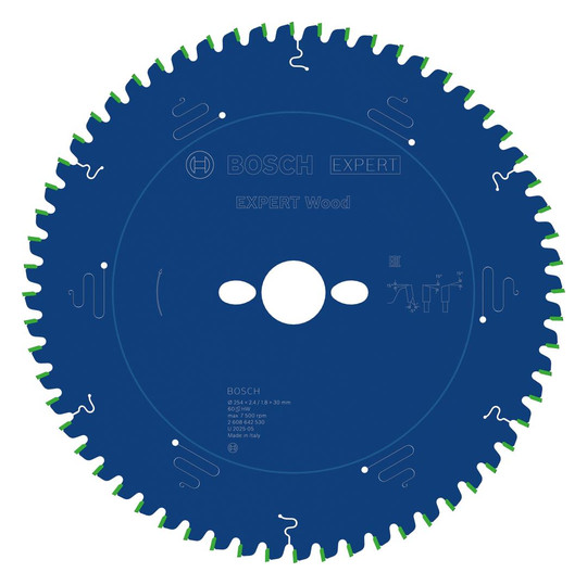 BOSCH-Kreissägeblatt Expert for Wood -...