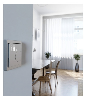 Raumtemperaturregler Zigbee edst mt Bedienelement Mit Vor-Ort Bedienung