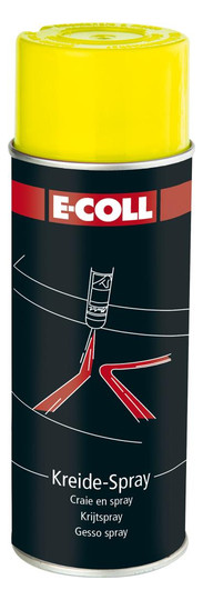 E-COLL-Kreidespray, gelb - 400 ml