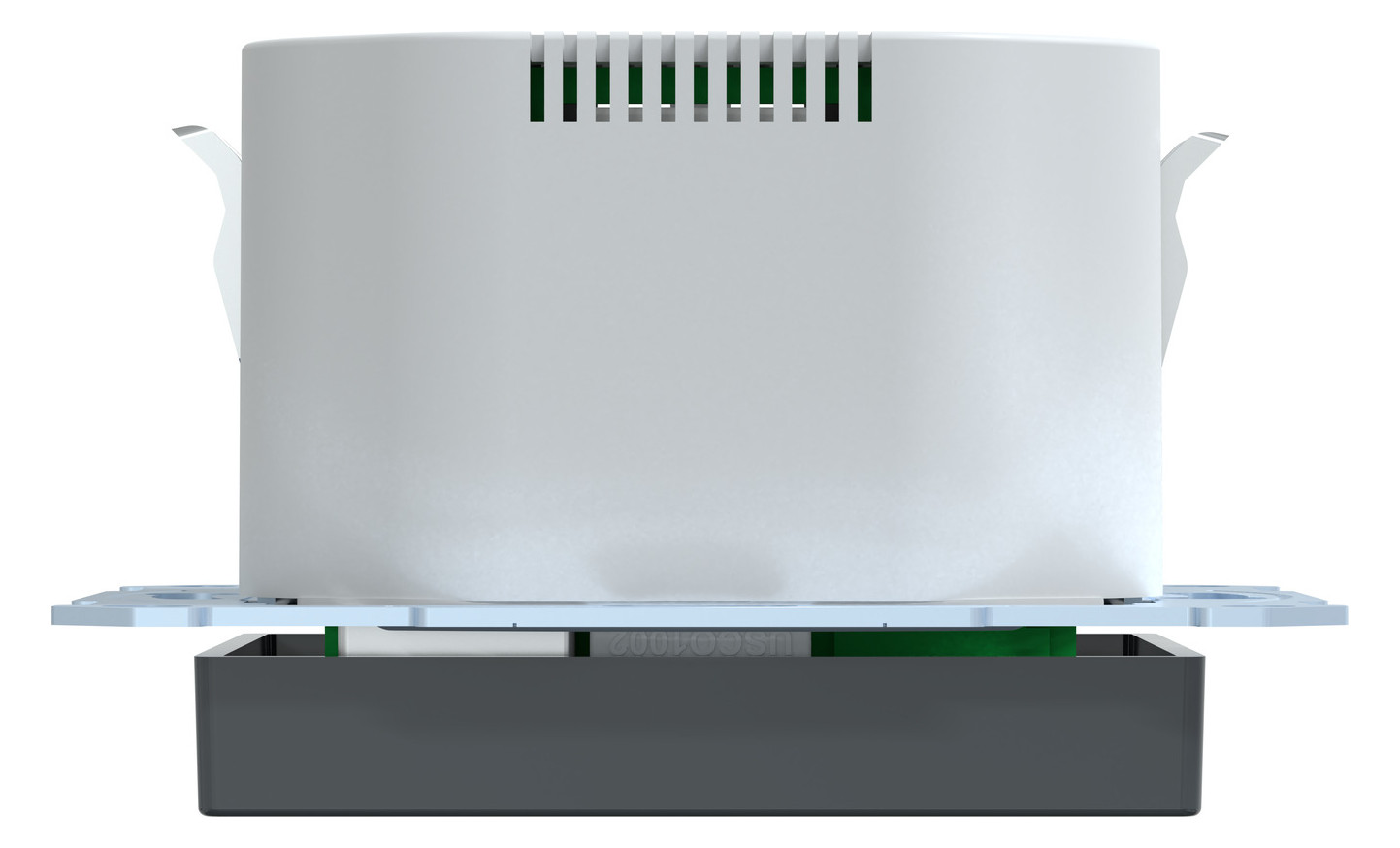 Steckdose 1f anth mt 1USB-A 1USB-C UP m.BS Mit erhöhtem Berührungsschutz IP20