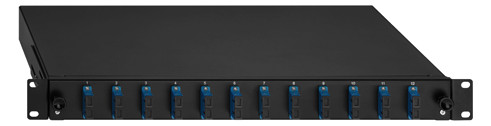 Rutenbeck BL-Spleissbox 12xSC-D OS2 blau 
