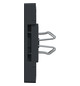 Zentralplatte USB 2f anth Klemmbef m.Aufdr