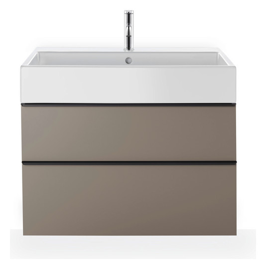 Duravit Möbel-Waschtisch Vero Air 100 x 47 cm, weiß, mit 3 Hahnlöcher, mit Überlauf, mit Hahnlochbank