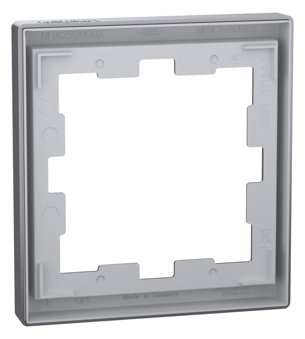 Rahmen 1f edst glz D-Life Kst f.GEB-K Unterputzmontage Thermopl Rahmen 1f edst glz D-Life Kst f.GEB-K Unterputzmontage Thermopl