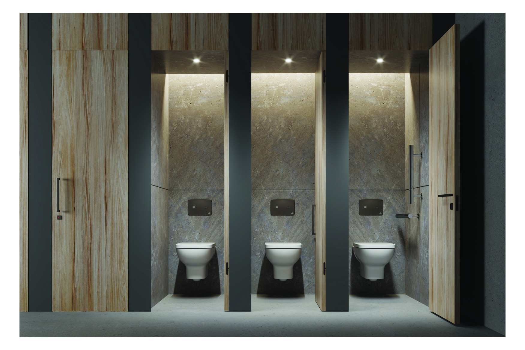 Ideal-Standard Wand-WC i.life A 35,5x54x33,5cm, ohne Spülrand, weiß