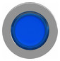 Drucktaster Front 1f bl bel.b Ø30,5mm rnd Geeignet für Beleuchtung IP66
