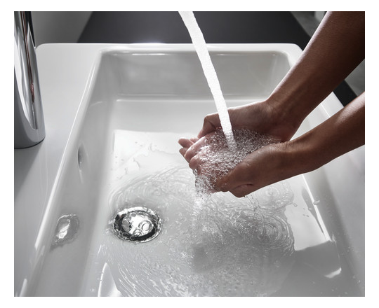 hansgrohe Waschtisch-Einhebelmischer 70 Logis mit Zugstangen-Ablaufgarnitur, chrom