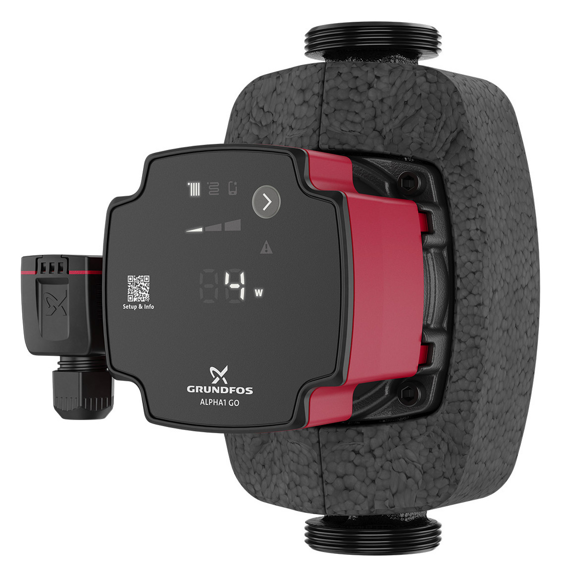 Grundfos Hocheffizienz-Umwälzpumpe Alpha1 GO 25-80 180, DN 25, 180 mm, EEI 0,2, geregelt