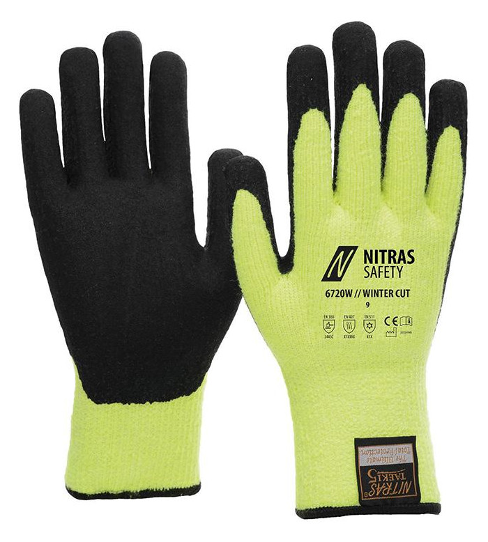Bild Winter-Schn.Schutzhandsch Taeki5,Latex-b esch. Gr. 8-0