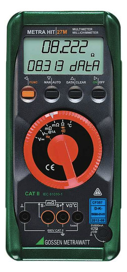 Gossen Milliohmmeter        METRAHit 27M 