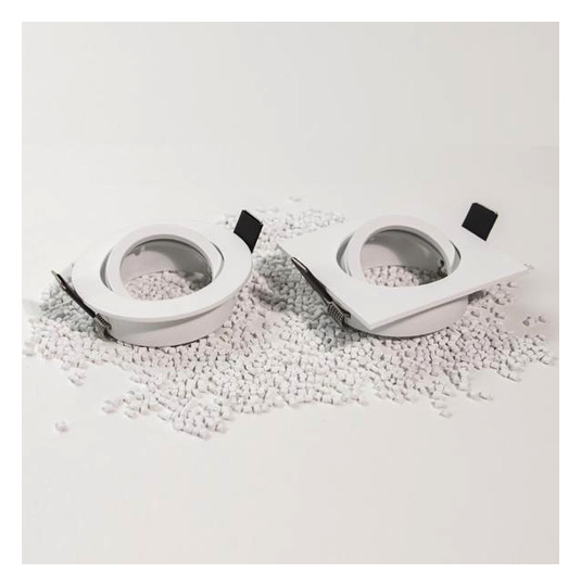 LED-Einbaustrahler 0-14W LOOP-R Konv ws mt IP20 1LED Kst Ø/EB68mm