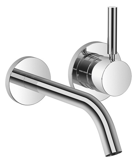 Dornbracht Fertigmontageset META UP-Waschtisch-Wand-Einhandmischer, ohne Ablaufgarnitur, Ausladung 190mm, Bronze gebürstet