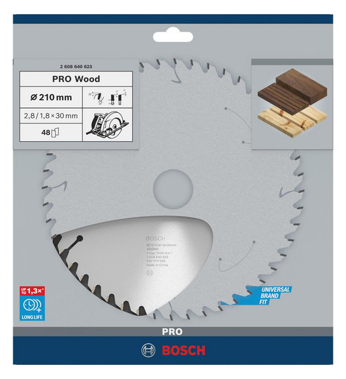 BOSCH-Kreissägeblatt Optiline Wood -...