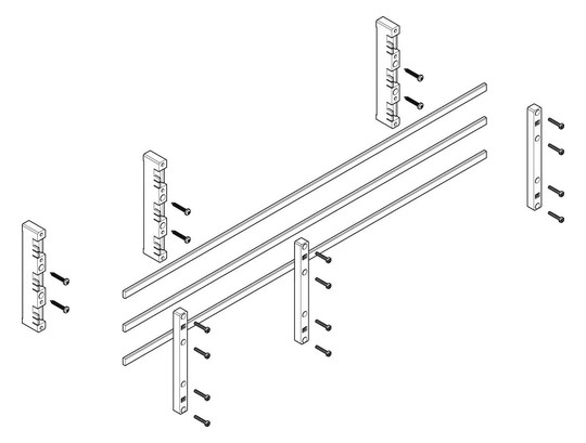 ABN Sammelschienen-Modul flach MFSC32613 