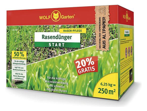 Bild Rasen-Starterdünger LH 250 6,25 kg - WOLF GARTEN-0