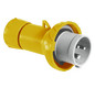 CEE-Stecker 2p 16A IP67 Acti9 110V/ge 4h Schraubkl Kst Verschraubung