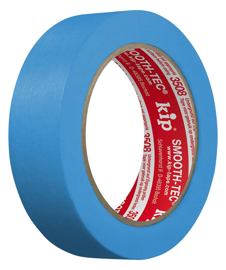 Bild 3508 SMOOTH-TEC blau Glattkrepp 30 mm x 50 m-0