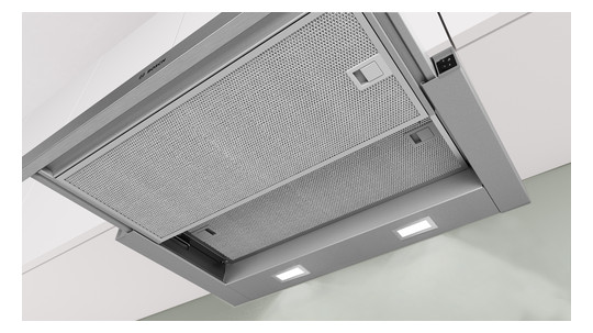 Dunstabzugshaube Flschirm 600mm si B LED 67dB 389cbm/h Ø120-150mm 3st Abl/Uml