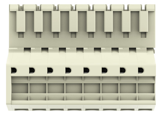 Verbindungsklemme 8p lgr Serie 831 41A 0,5-10qmm Thermopl 7,62mm Federzugans