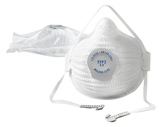 MOLDEX-Atemschutzmaske 3105 Air - FFP2NRD mit Ventil