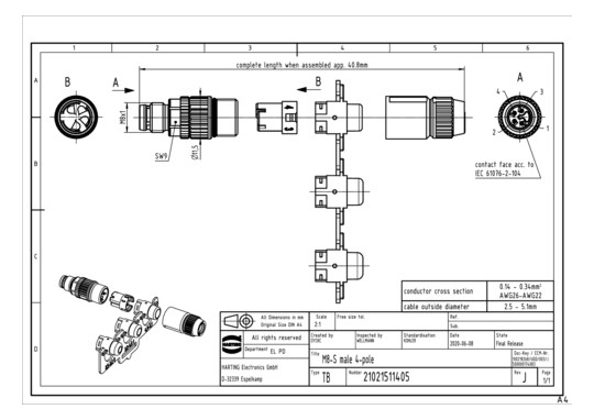 HART Stecker                 21021511405 