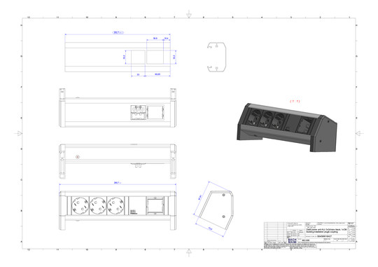Bachmann DESK 3xSchuko 1xABD     902.000 