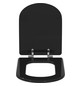 Ideal-Standard WC-Sitz Calla MDF, Scharniere Edelstahl, Softclosing, schwarz