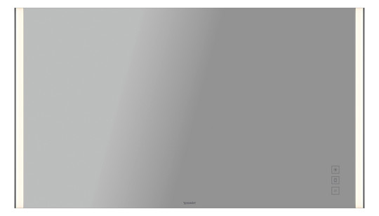 Duravit Lichtspiegel XSquare 140 x 80 x 3,3 cm, 72 W, LED, chrom
