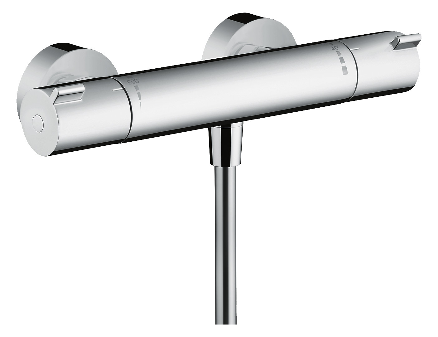 hansgrohe Brausethermostat Ecostat 1001 CL 296x100mm, AP, 1 Verbraucher, chrom