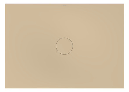 Bette Duschfliese BetteAir 1400 x 1000 mm, bahama beige, Rechteck, glasierter Titan-Stahl, mit Minimum-Täger